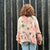 Exclusive Hand-Painted Cardigan No. L8 (Shetland Medium)