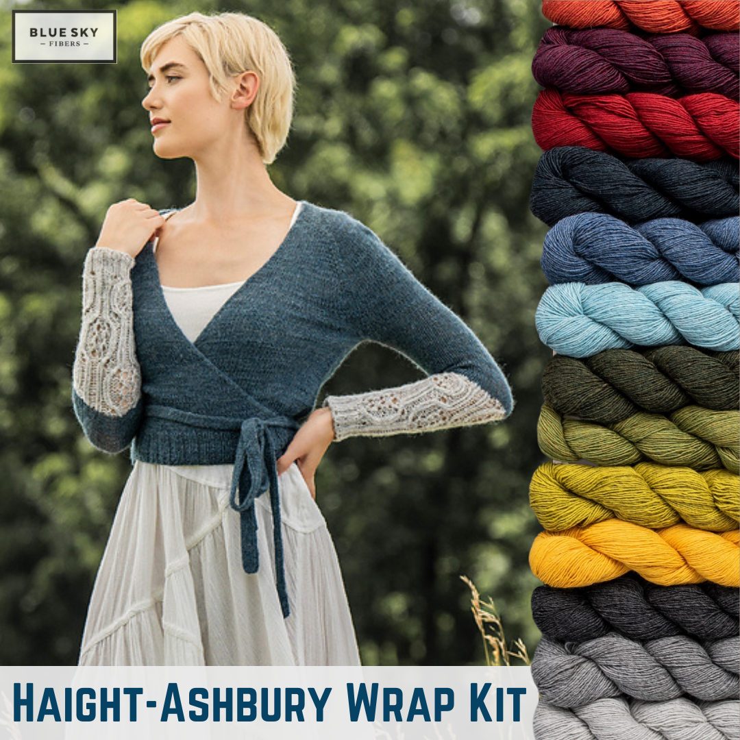 Haight-Ashbury Wrap Kit Blue Sky Fibers