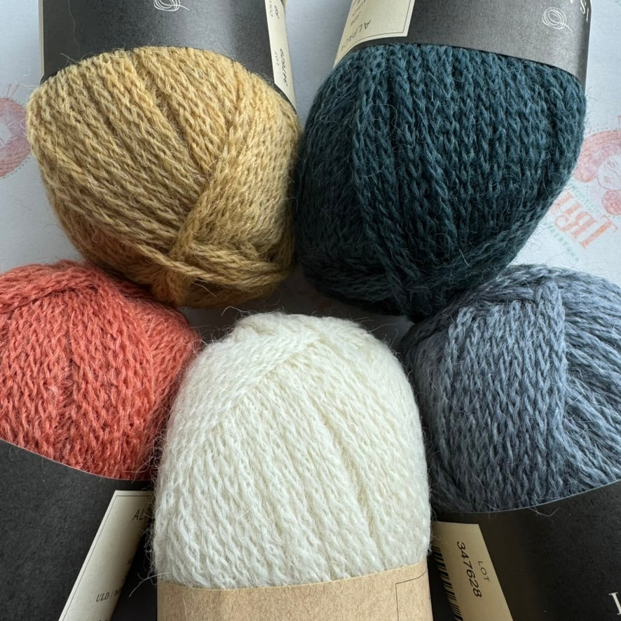 Fiskerhuse Sweater Kits with Isager Alpaca 3