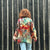 Exclusive Hand-Painted Cardigan No. L3 (Shetland Large)