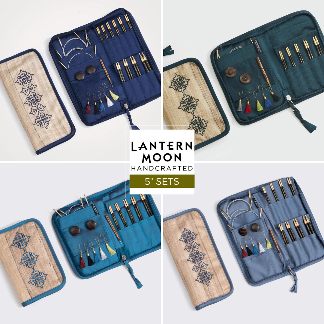 Lantern Moon 5&quot; Interchangeable Knitting Needle Sets Lantern Moon