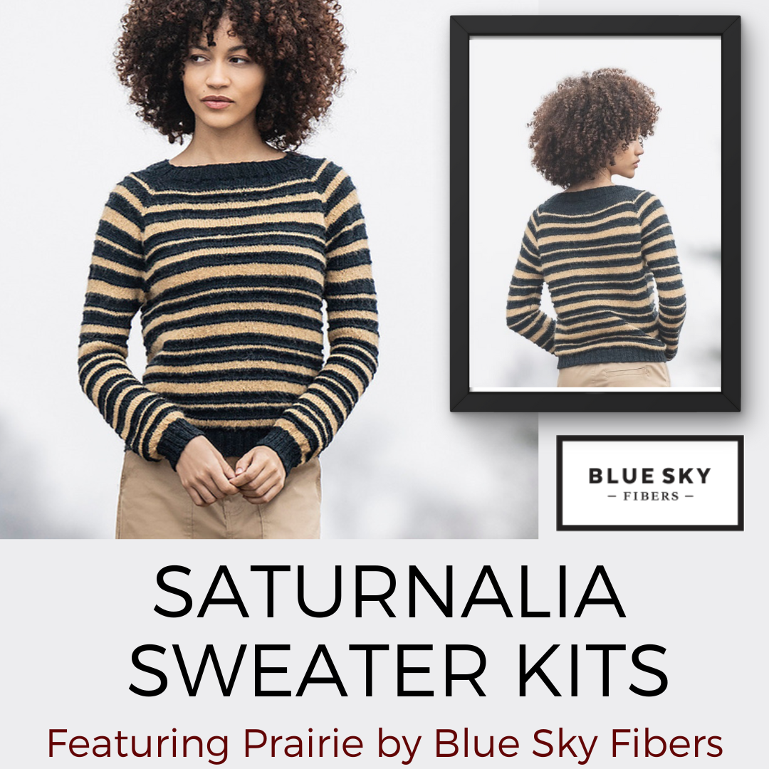 Saturnalia Sweater Kits with Prairie