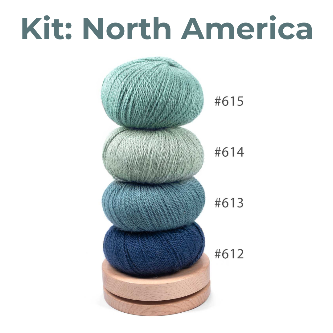 Westknits MKAL 2023 Kits: Geogradient - Balayage Artyarns