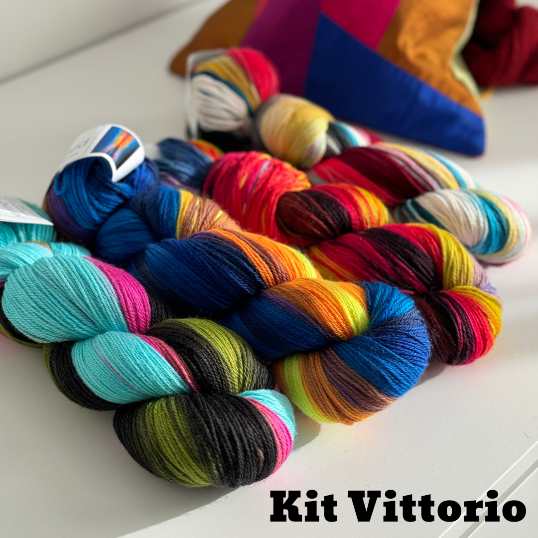 MiZZoni Sweater Kits with Ombre Merino Cloud