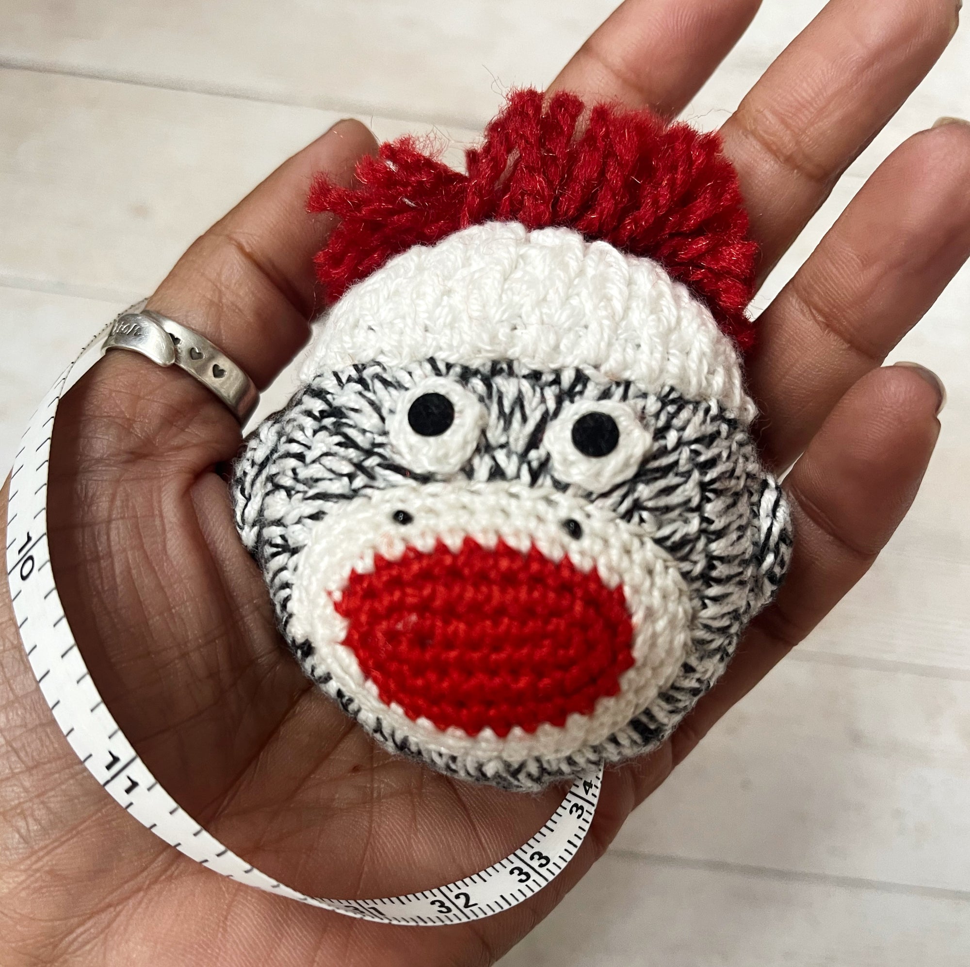 Sock Monkey Tape Measure by Lantern Moon Lantern Moon