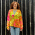 Exclusive Hand-Painted Cardigan No. L16 (Merino Large)