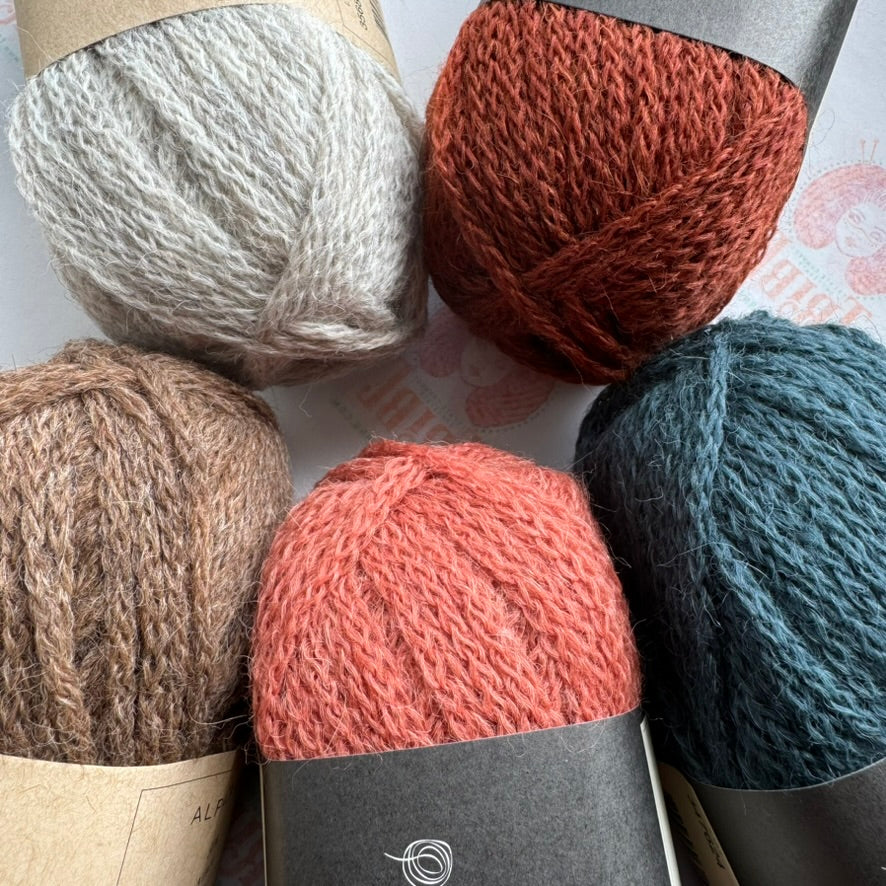 Fiskerhuse Sweater Kits with Isager Alpaca 3