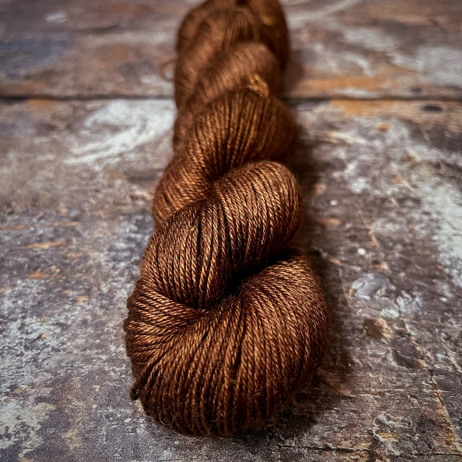 Hand-Dyed Silk Yak 4-Ply tribeyarns