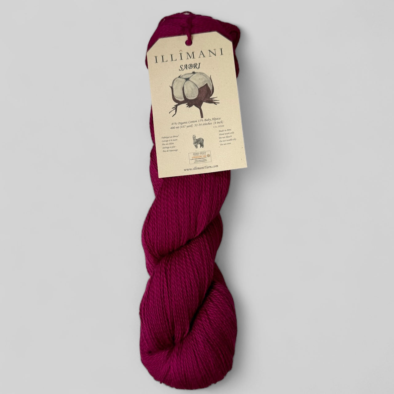 Sabri Colours - Organic Cotton + Baby Alpaca Illimani