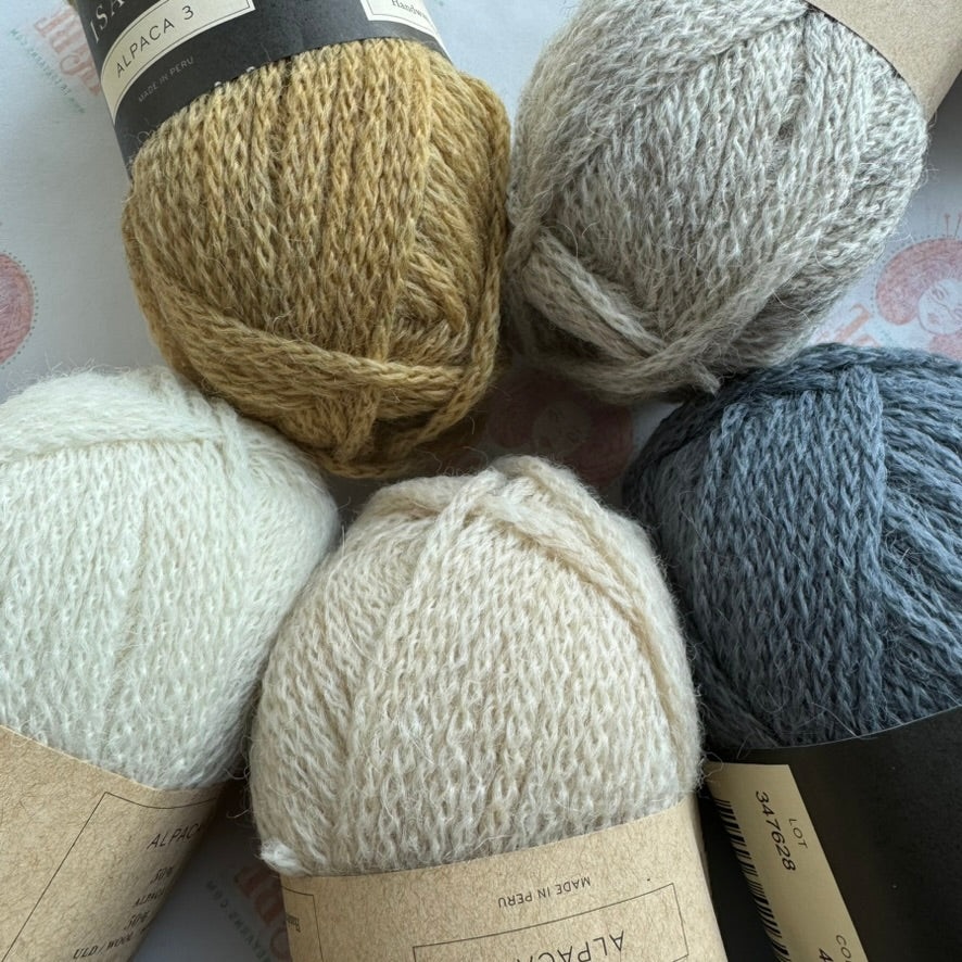 Fiskerhuse Sweater Kits with Isager Alpaca 3