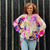 Exclusive Hand-Painted Cardigan No. L14 (Merino Large)