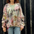 Exclusive Hand-Painted Cardigan No. L8 (Shetland Medium)