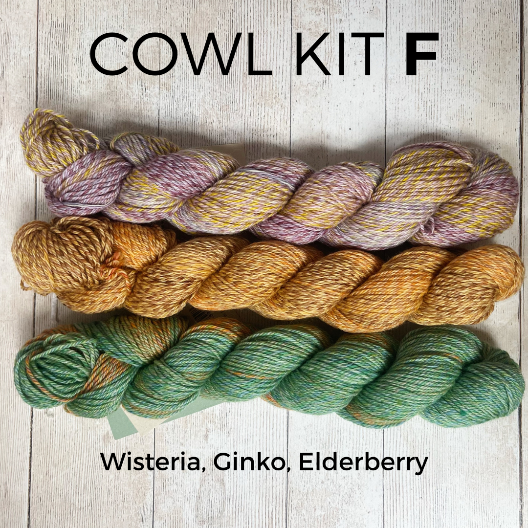 Andrea Mowry Embrace Fade Cowl Yarn Kit - Qing Fibre