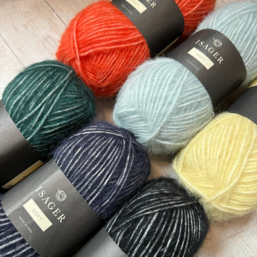 Isager Soft (Eco Soft) Yarn | Tribe Yarns, London