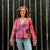 Exclusive Hand-Painted Cardigan No. L22 (Merino Medium)