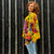 Exclusive Hand-Painted Cardigan No. L13 (Merino Large)