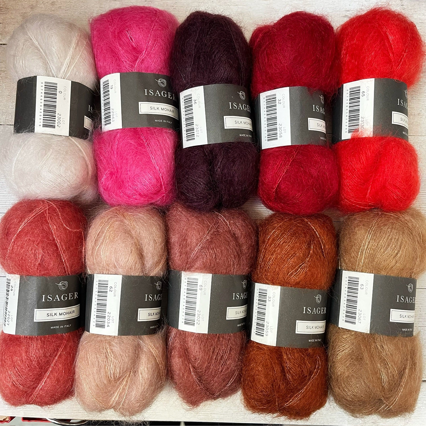 Isager Silk Mohair Isager