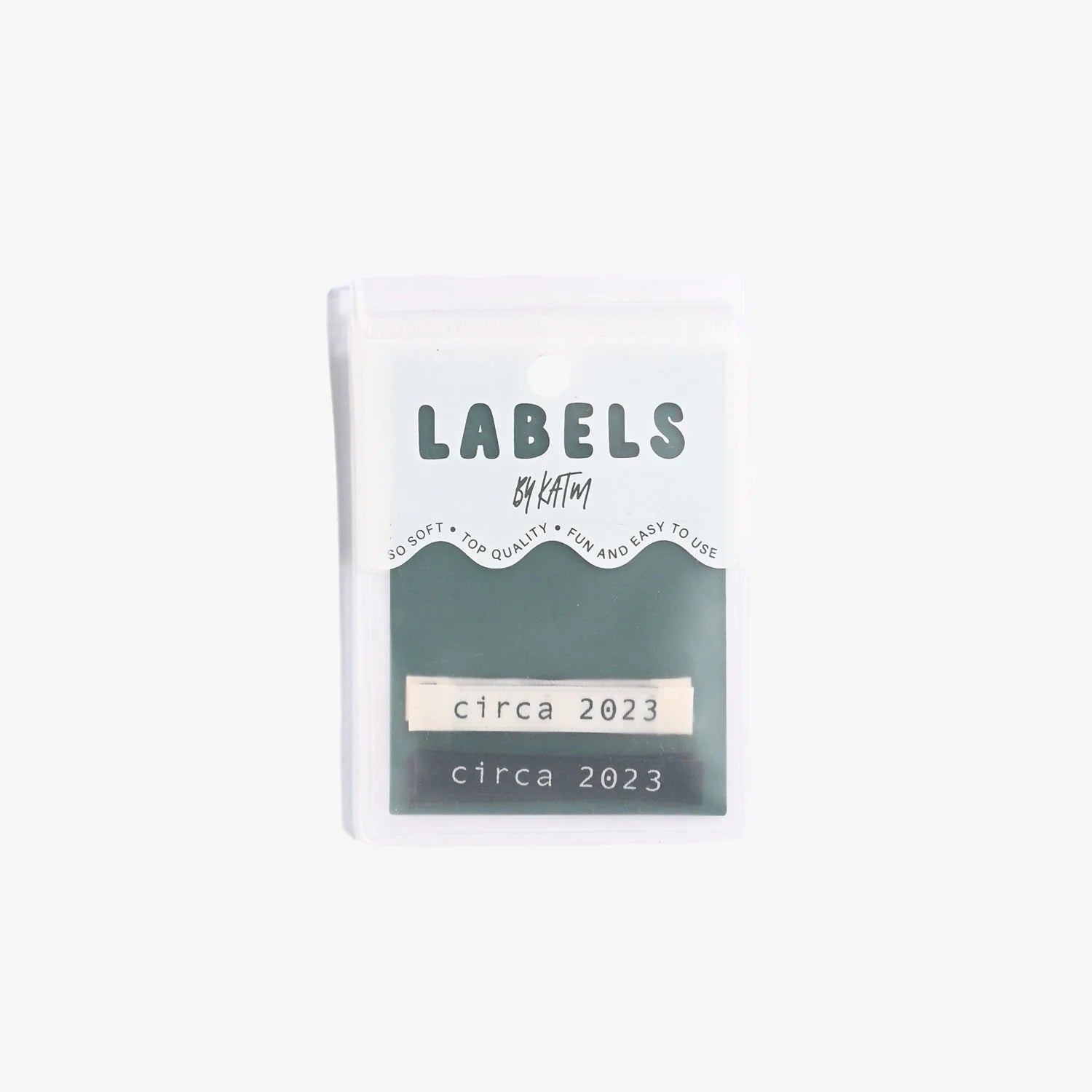 "Circa 2023" Woven Labels 10 Pack Kylie and the Machine