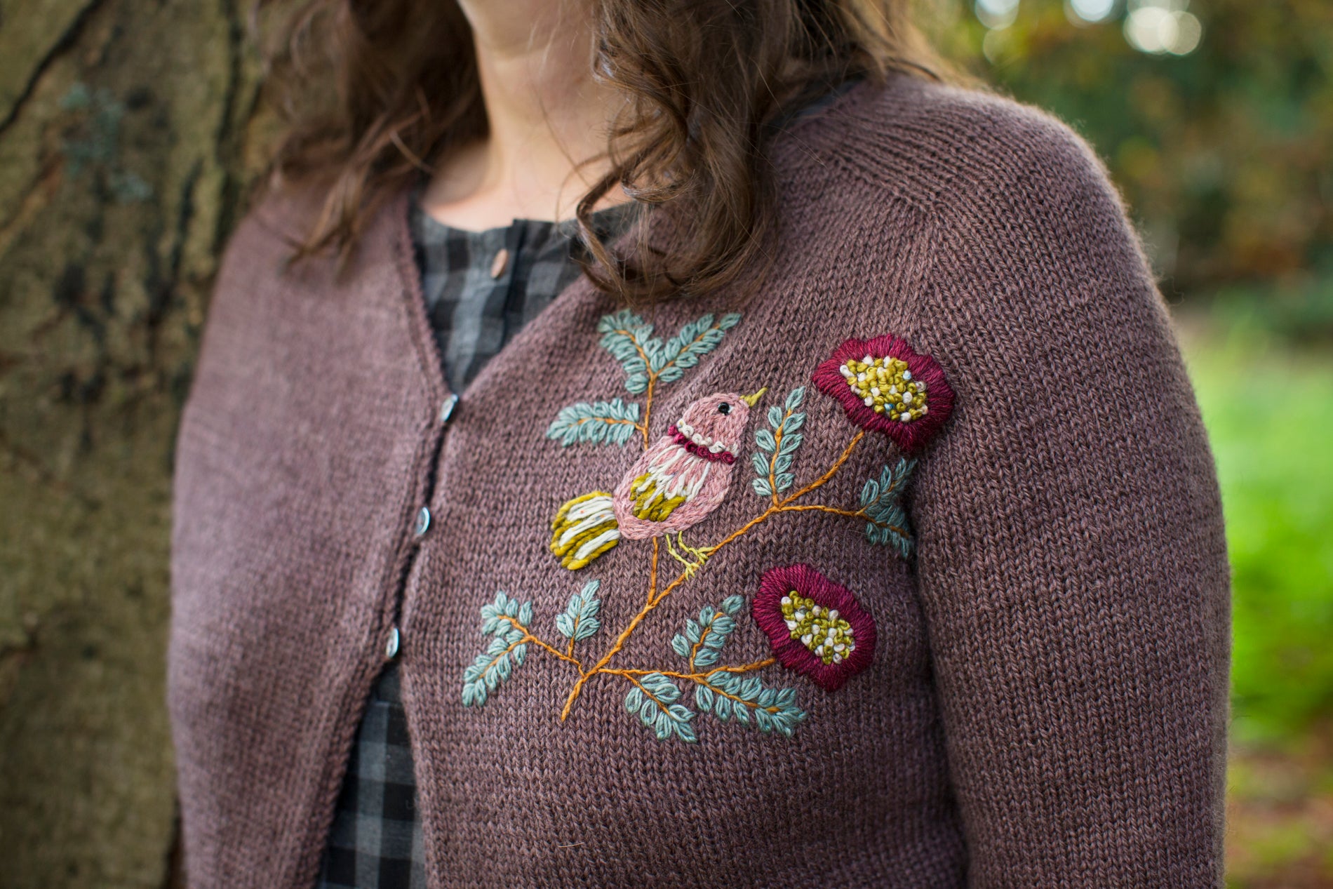 Embroidery on Knits by Judit Gummlich Laine