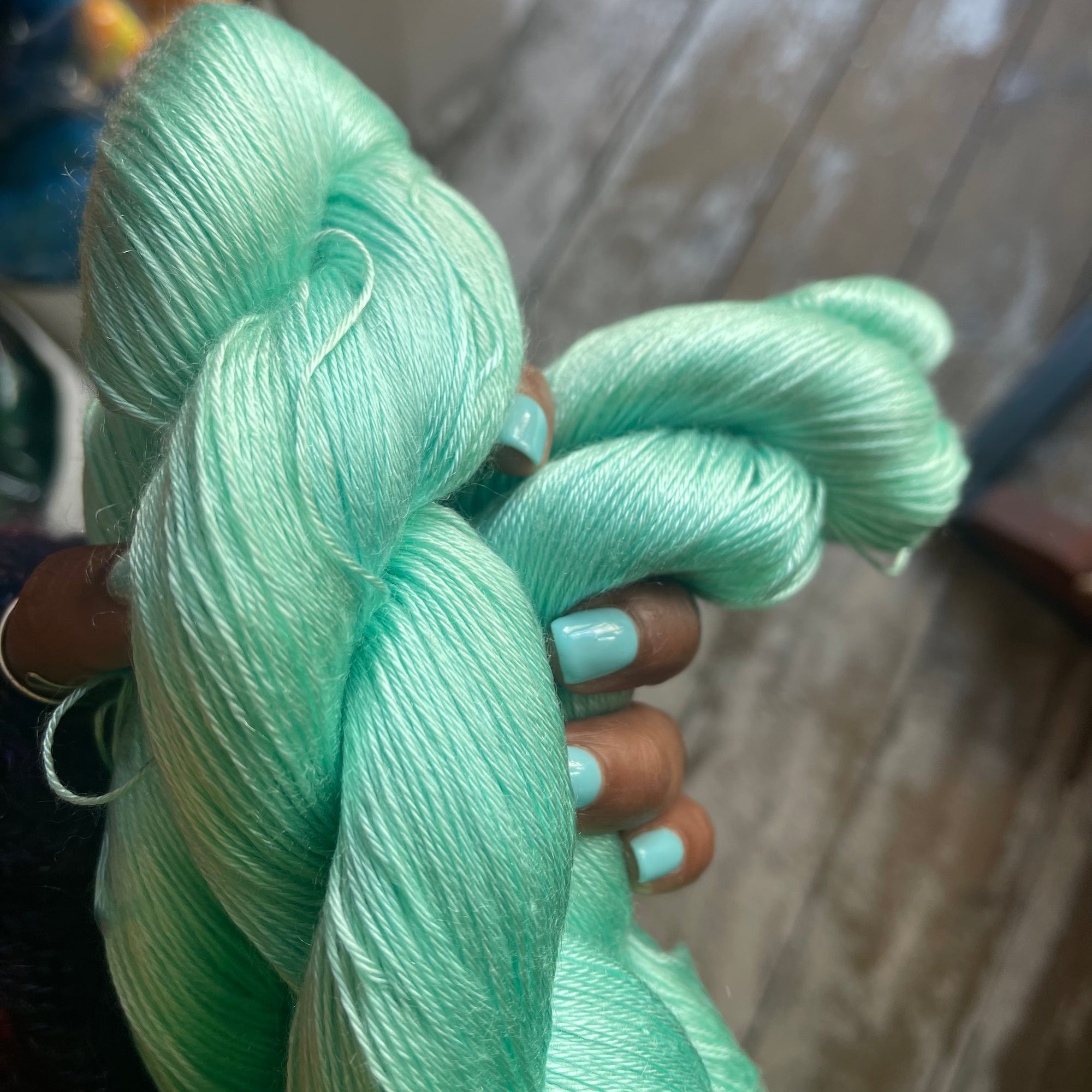 Vegan Silk Tencel 4-Ply tribeyarns