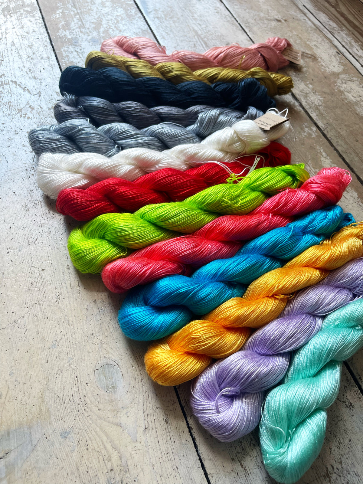 Vegan Silk Tencel 4-Ply tribeyarns