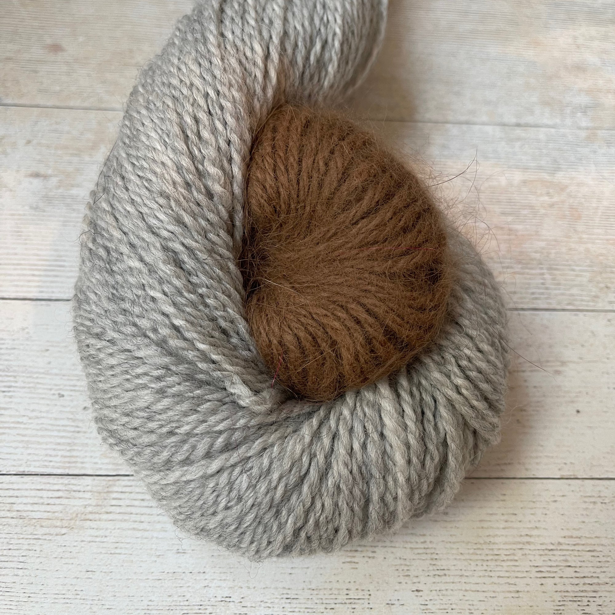 Öræfi Sweater Kits with Angora (Oraefi) Galler Yarns