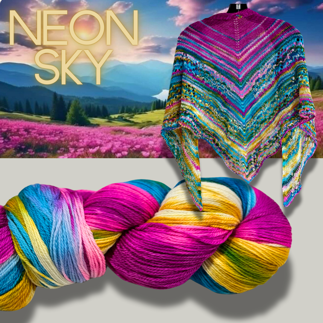 Artyarns Inspiration Club Nov 2024: Neon Sky