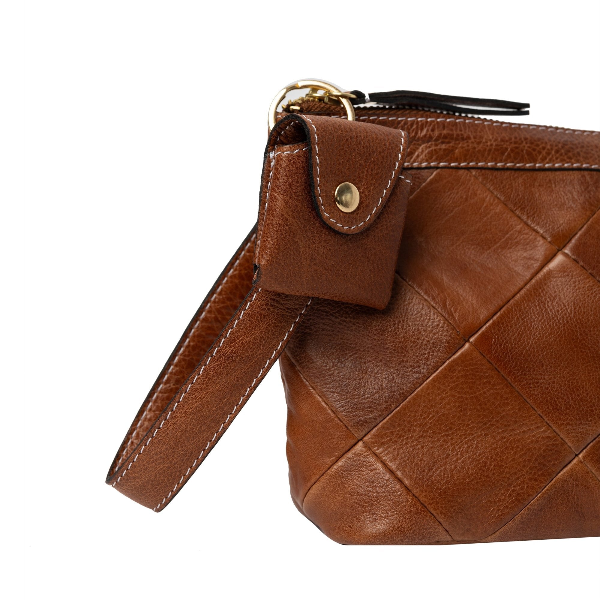 Project 16 "Scraps" Small Leather Clutch by Re:Designed