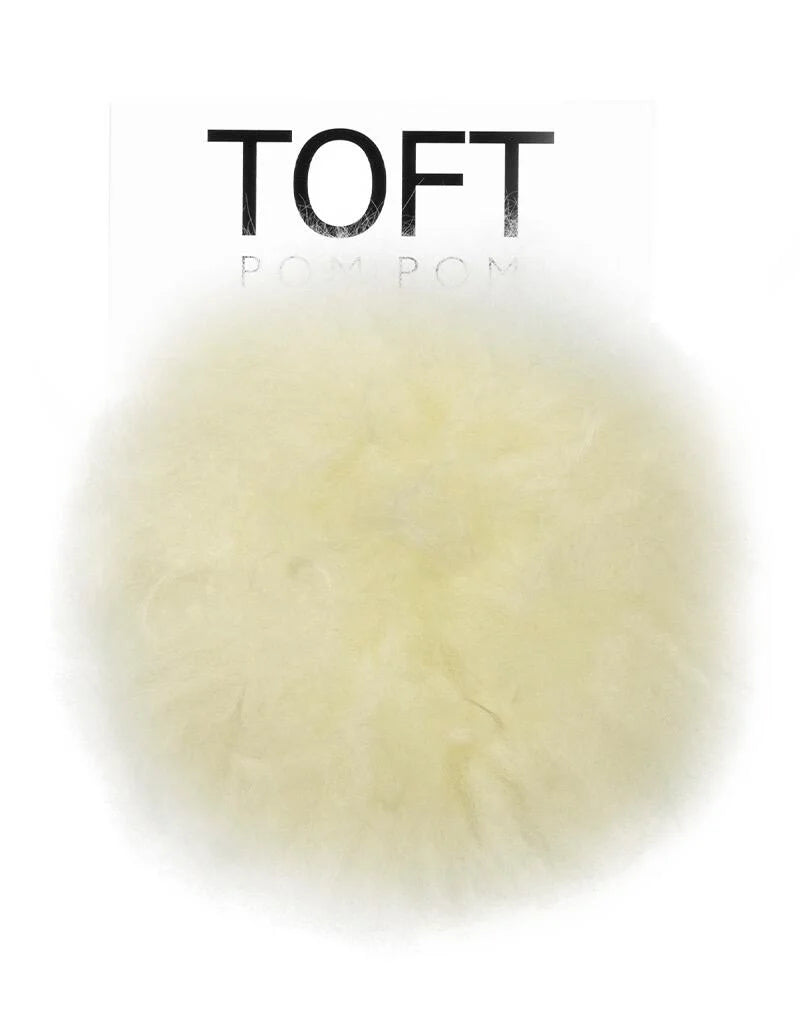 Interchangeable Ethical Alpaca Fur Pom Pom TOFT