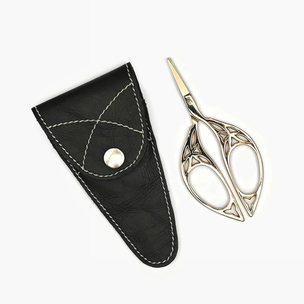 Scissors with Leather Case by Lantern Moon Lantern Moon