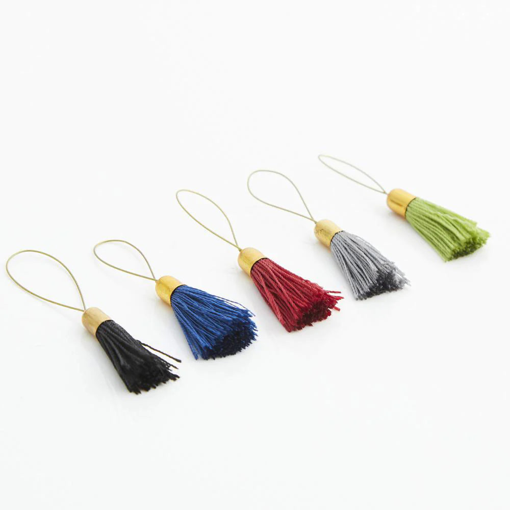 Tassel Stitch Markers by Lantern Moon tribeyarns