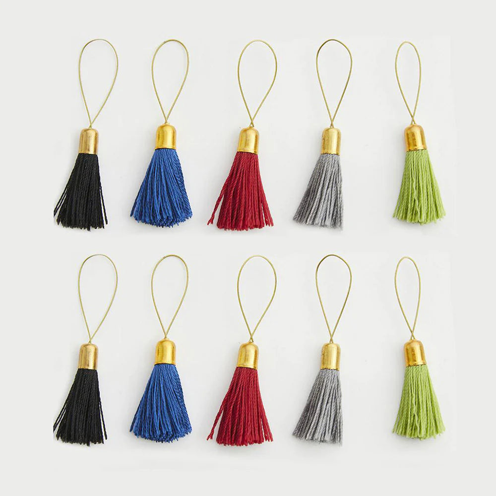 Tassel Stitch Markers by Lantern Moon tribeyarns