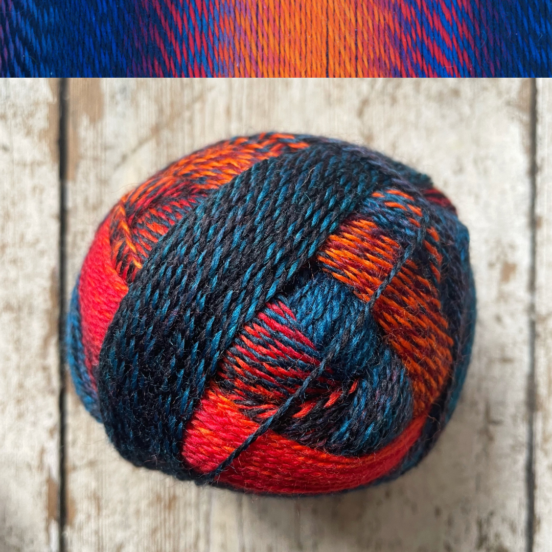 Crazy Zauberball 4ply Fingering Schoppel-Wolle