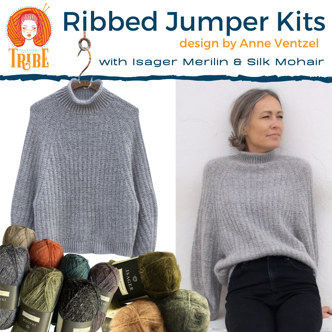 Ribbed Jumper Kit by Anne Ventzel Isager