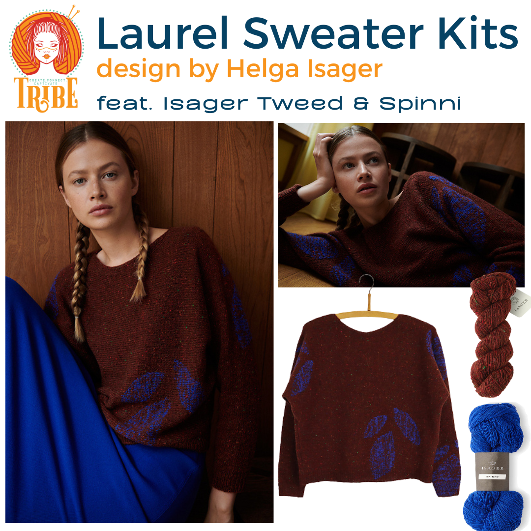 Laurel Pullover Kit Isager