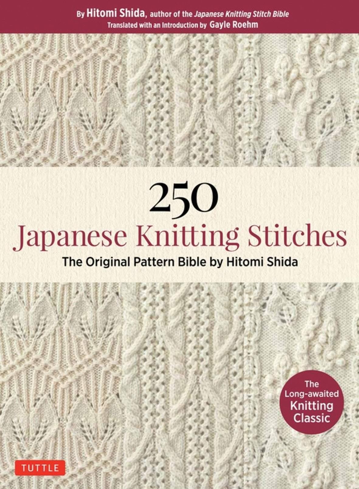 250 Japanese Knitting Stitches Search Press