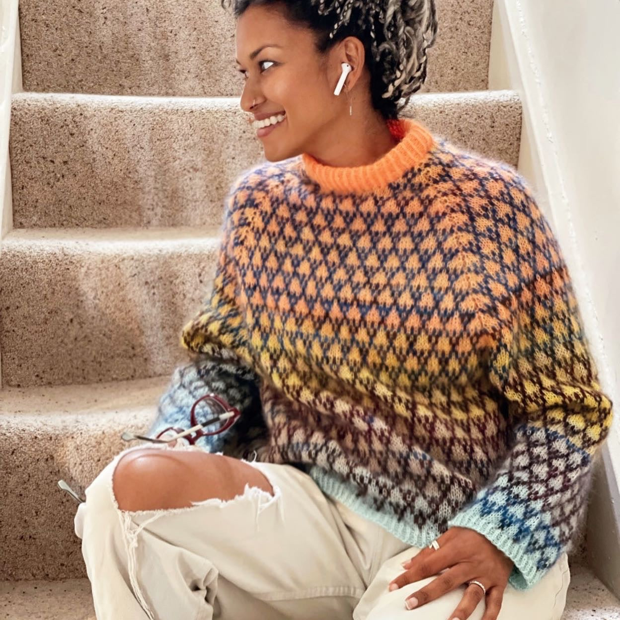 Spot Sweater By Anne Ventzel KAL | Tribe Yarns, London - Tribeyarns