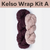 Kelso Wrap Kits with Woolstok Tweed Blue Sky Fibers