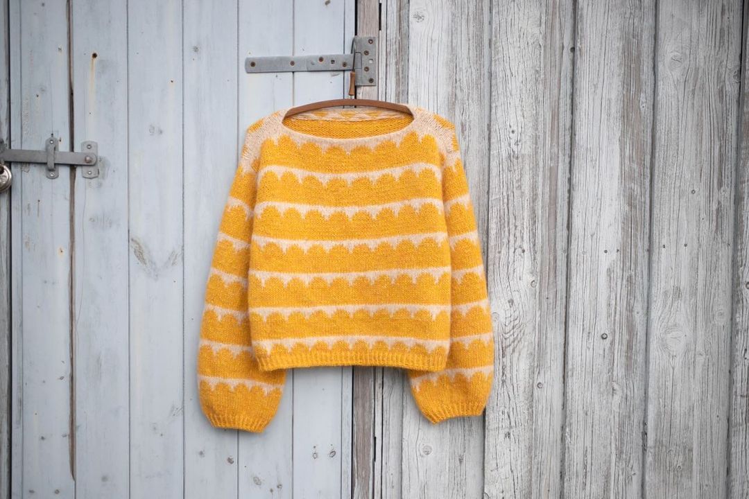 Robinia Sweater Kit by Anne Ventzel Isager