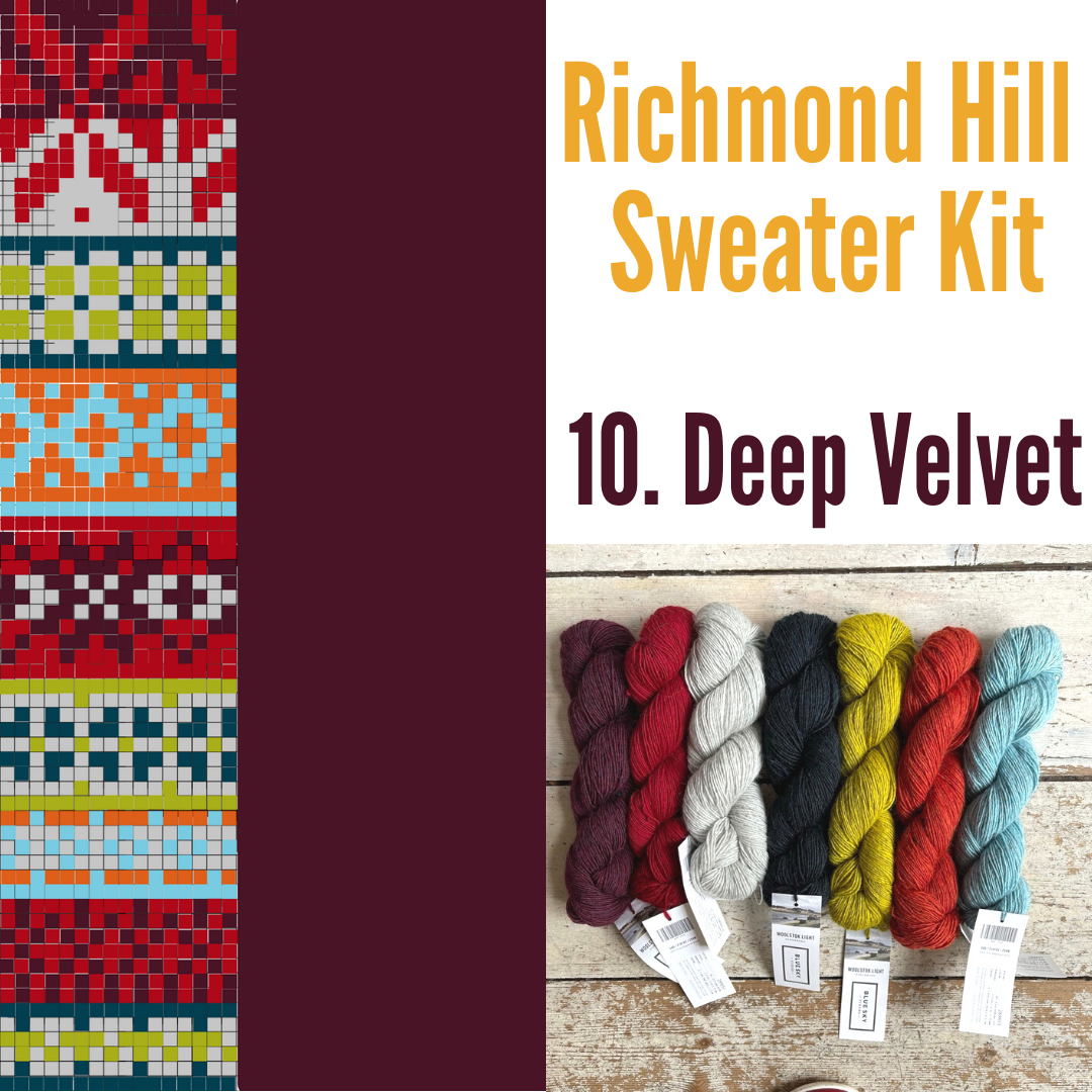 Richmond Hill Sweater KAL tribeyarns