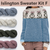 Islington Sweater Kits with Woolstok Tweed Blue Sky Fibers