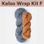 Kelso Wrap Kits with Woolstok Tweed Blue Sky Fibers