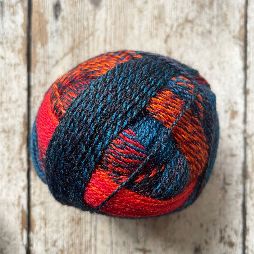 Crazy Zauberball 4ply Fingering Schoppel-Wolle