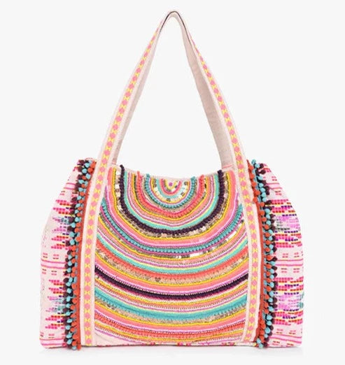 Confetti Embellished Tote America &amp; Beyond