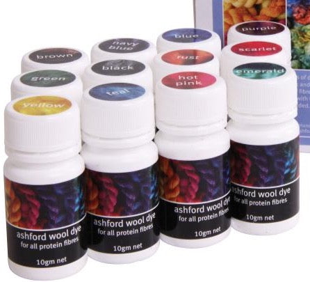 ashford handicrafts - protein dye 12 pack