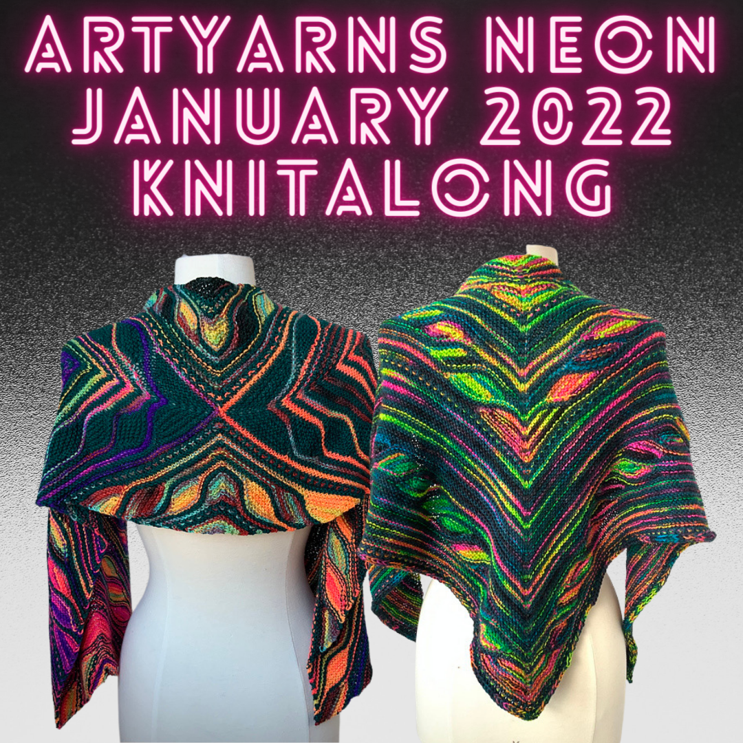 Artyarns Neon January 2022 Knitalong Kits Artyarns