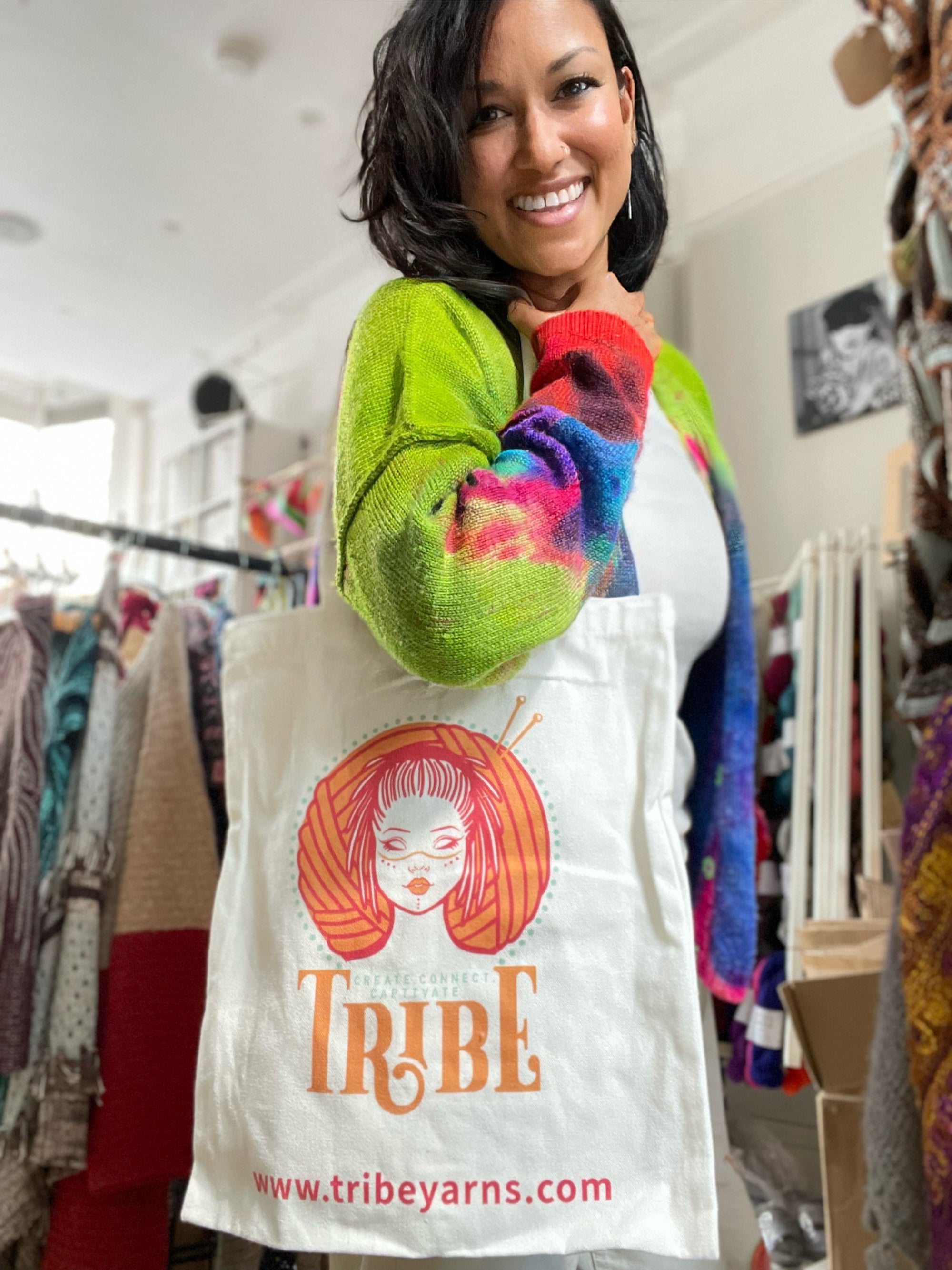 Tribe Cotton Tote Bag tribeyarns