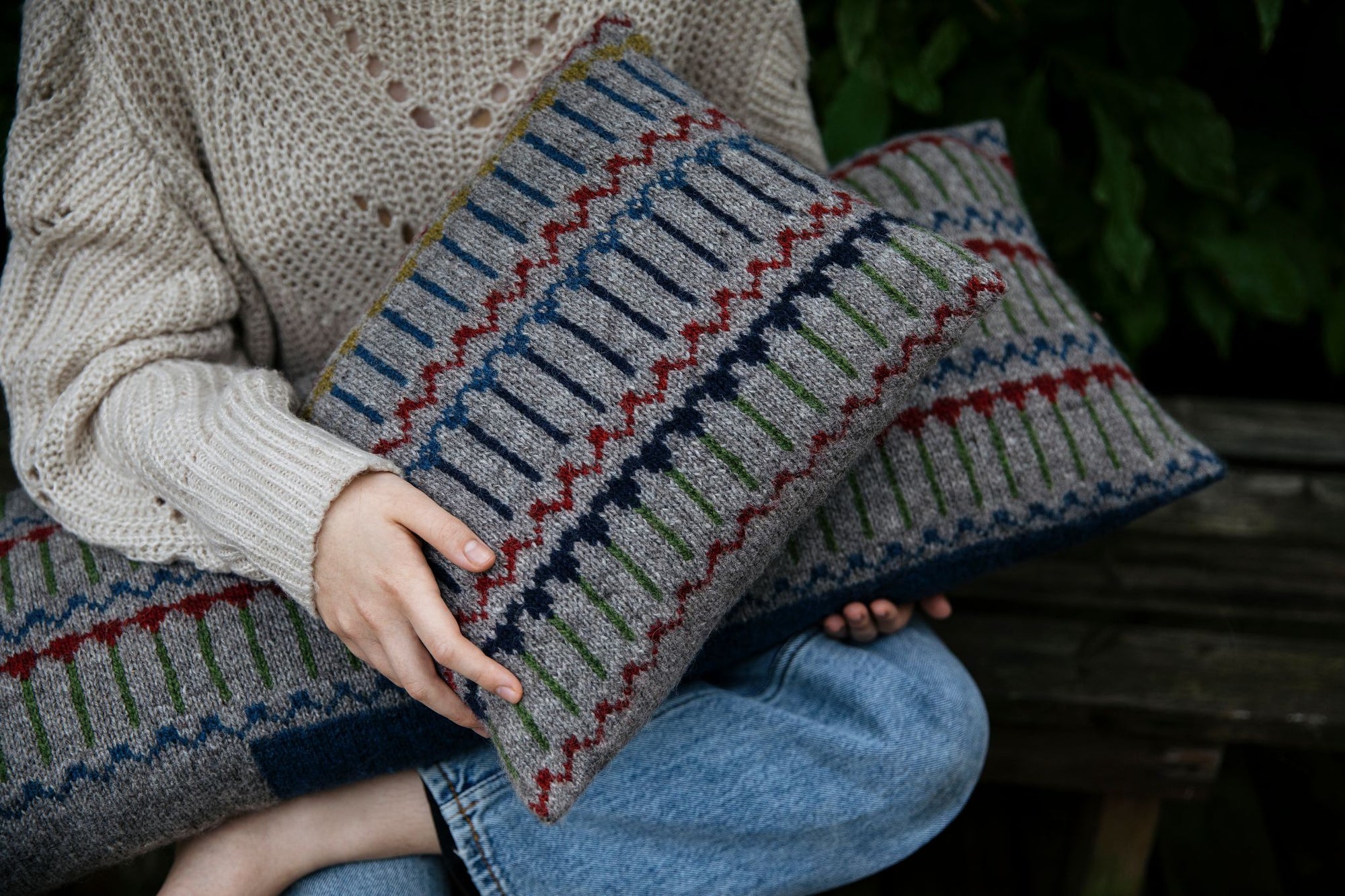 The Knitted Fabric: Colourwork Projects For You And Your Home by Dee Hardwicke Laine