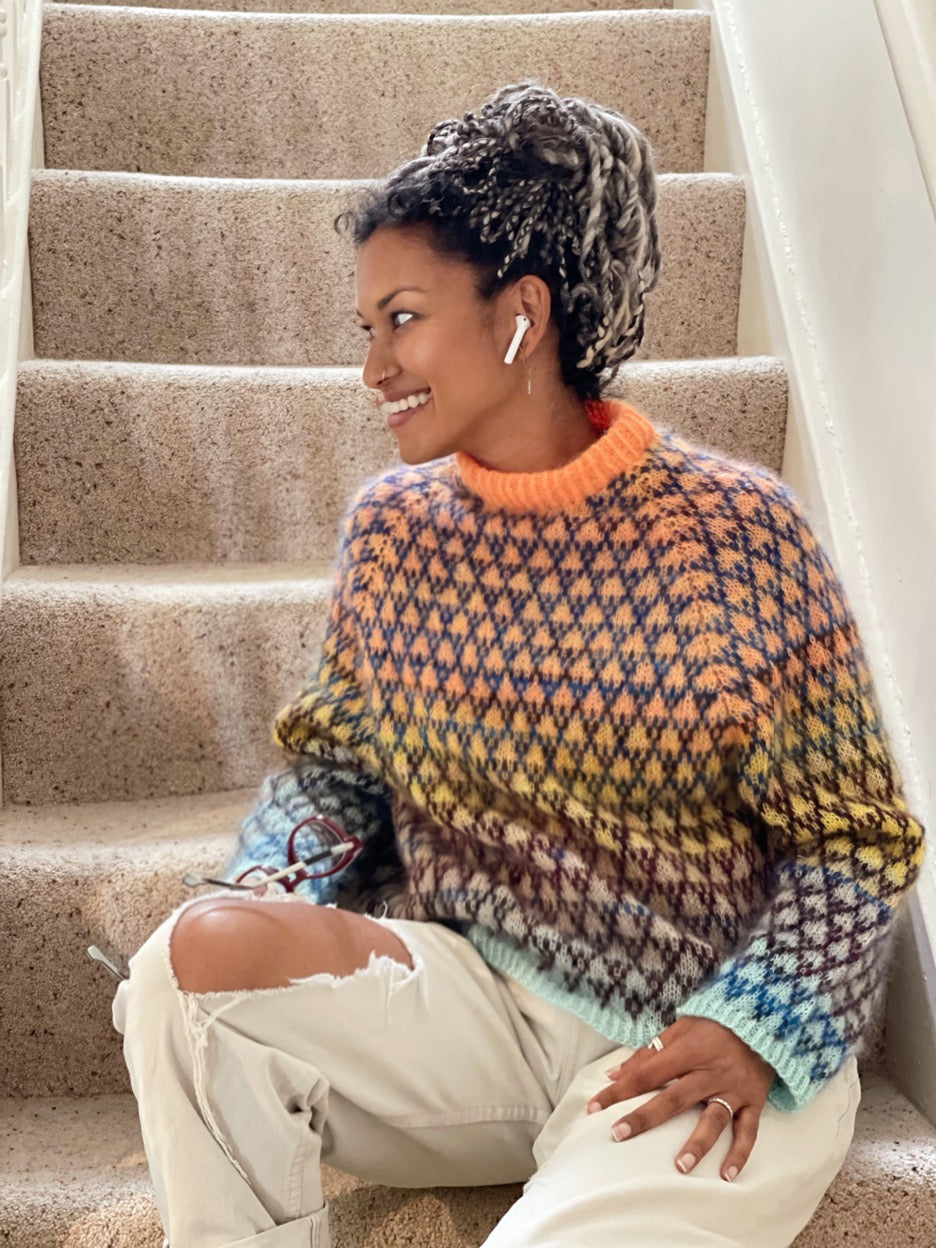 Spot Sweater Mohair Ombré Kit Artyarns