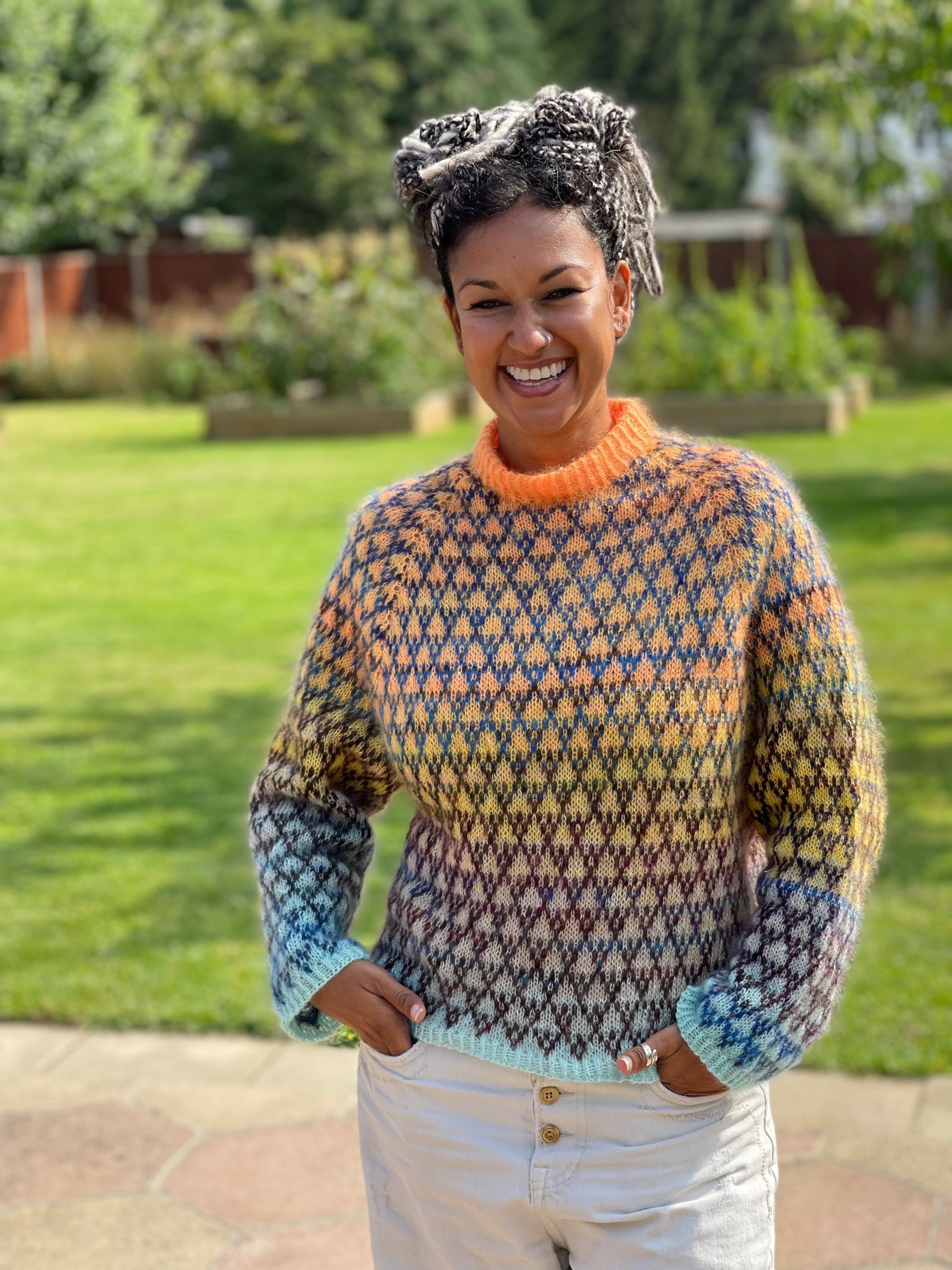 Spot Sweater Mohair Ombré Kit Artyarns